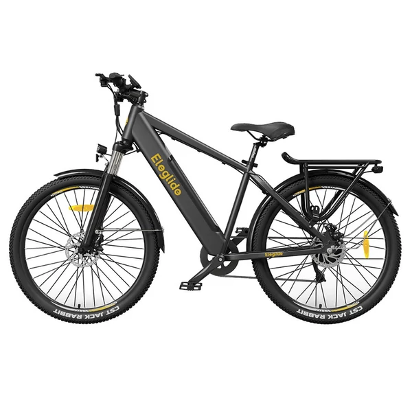 Eleglide T1 átlépős elektromos trekking kerékpár 27,5" 36V 13Ah 250W Shimano 7 sebesség, 25km/h, 100km hatótáv, IPX4, dupla tárcsafék - fekete