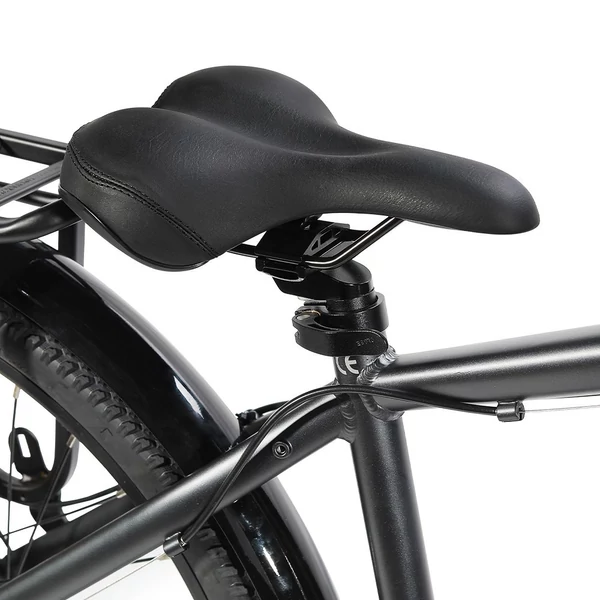 Eleglide T1 átlépős elektromos trekking kerékpár 27,5" 36V 13Ah 250W Shimano 7 sebesség, 25km/h, 100km hatótáv, IPX4, dupla tárcsafék - fekete