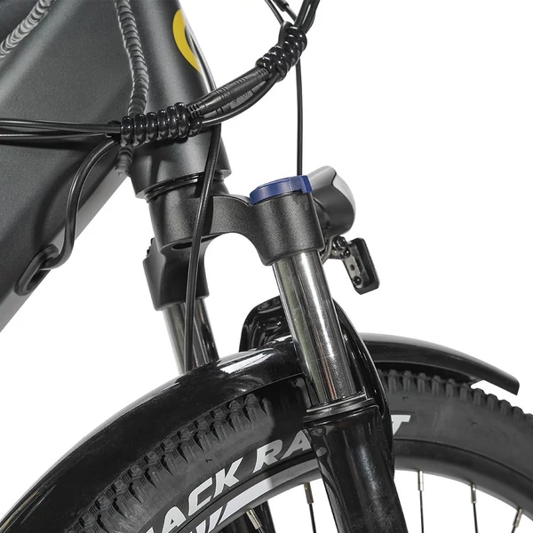 Eleglide T1 átlépős elektromos trekking kerékpár 27,5" 36V 13Ah 250W Shimano 7 sebesség, 25km/h, 100km hatótáv, IPX4, dupla tárcsafék - fekete