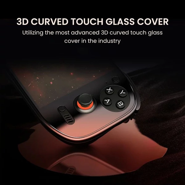 AYN Odin 2 Portal kézi játékkonzol, 7" 1080p 120Hz OLED érintőkijelző, 12GB RAM, 512GB tárhely, 8000mAh, Android 13, WiFi 7, BT 5.3 – Fehér