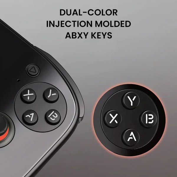 AYN Odin 2 Portal kézi játékkonzol, 7" 1080p 120Hz OLED érintőkijelző, 12GB RAM, 512GB tárhely, 8000mAh, Android 13, WiFi 7, BT 5.3 – Fehér