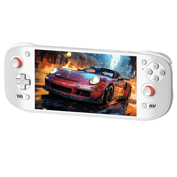 AYN Odin 2 Portal kézi játékkonzol, 7" 1080p 120Hz OLED érintőkijelző, 12GB RAM, 512GB tárhely, 8000mAh, Android 13, WiFi 7, BT 5.3 – Fehér
