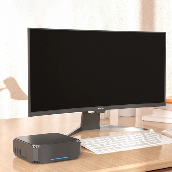 FIREBAT AK2 Mini PC, Intel N100, 4 mag, max. 3,4GHz, 16GB RAM, 512GB SSD, 2×HDMI 2.0 4K 60Hz, WiFi 5, BT 4.2, USB, LAN, hűtőventilátor