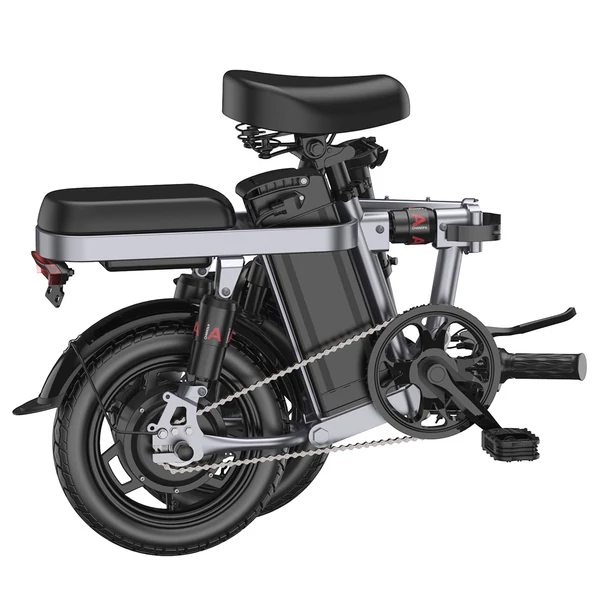 ENGWE T14 14" összecsukható elektromos kerékpár 250W, 25km/h, 48V 10Ah kivehető akkumulátor, városi, hordozható - Szürke