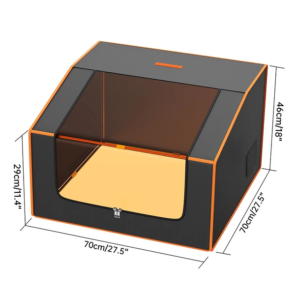 Mecpow FC1 Lézergravírozó Burkolat 700x700x460mm