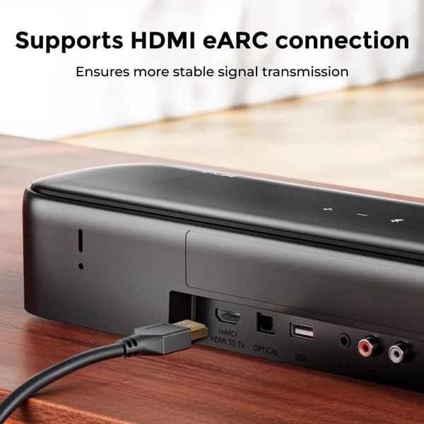 Ultimea Aura A60 7.1 hangprojektor + Steady 310 hangszóróállvány, okos APP & hangvezérlés, BassMX, 350W, HDMI eARC, 4 hangszóró, TV-hez