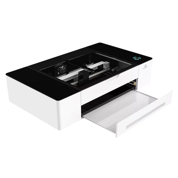 Gweike Cloud 50W CO2 lézervágó, 510x300mm, 0,02mm pontosság, anyagfelismeréssel