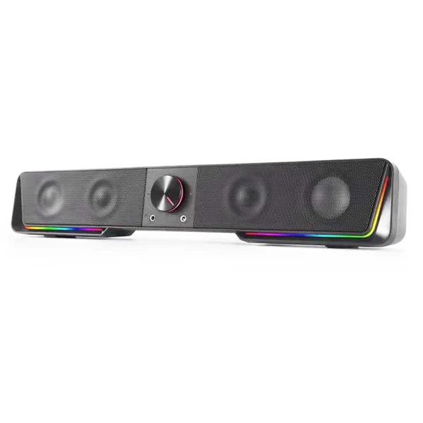 Redragon GS570 Darknets RGB Bluetooth hangrúd, 2.0 csatornás, dupla hangszóróval és dinamikus világítással