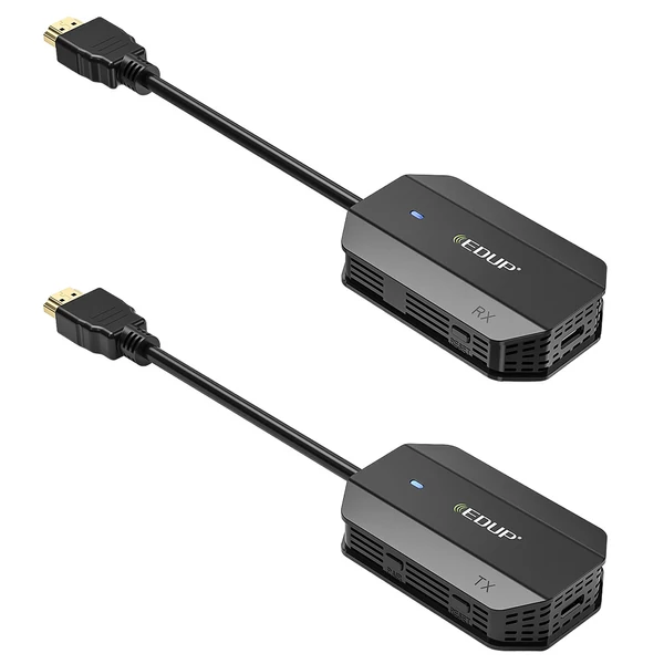 EDUP EH-WD9905 Vezeték nélküli HDMI adó és vevő, 30m hatótáv, Plug and Play, Android/Windows/iOS/Mac OS kompatibilis