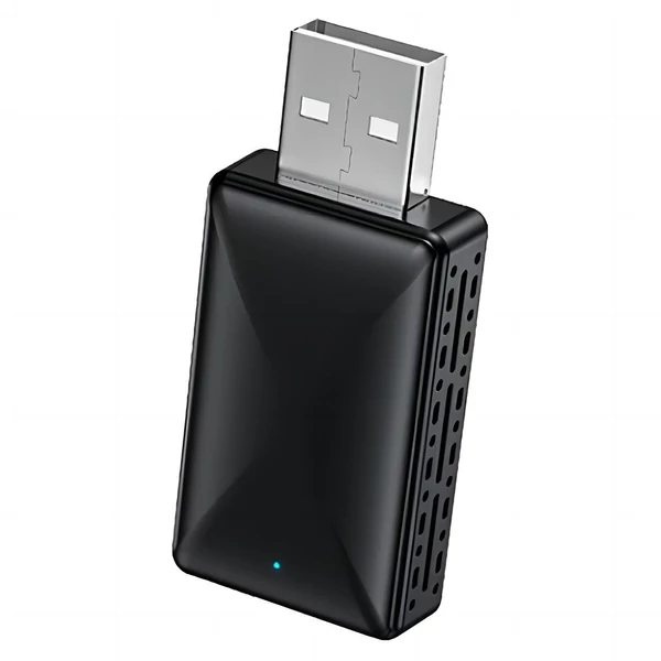 AB019 Vezeték nélküli CarPlay Adapter, Plug and Play, Automatikus Kapcsolódás, Bluetooth 5.0, 5G WiFi, USB csatlakozás