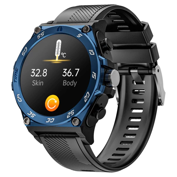 LOKMAT TIME GT 2 az 1-ben okosóra TWS fülhallgatóval, 1,508" AMOLED HD kijelző, 24 órás egészségfigyelés, AI hangasszisztens, 100+ sportmód