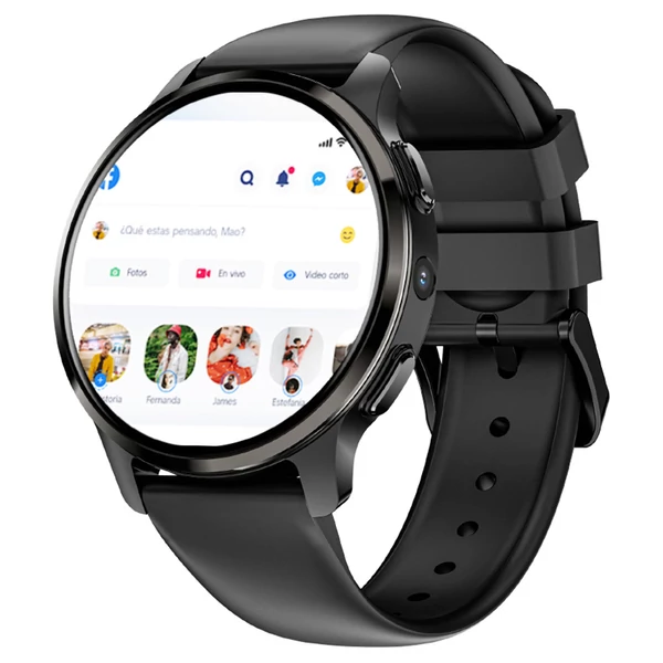 LOKMAT APPLLP 2 okosóra, 1,508" AMOLED kijelző, 4G SIM, Android 8.1, NFC, 24/7 egészségfigyelés, több sportmód