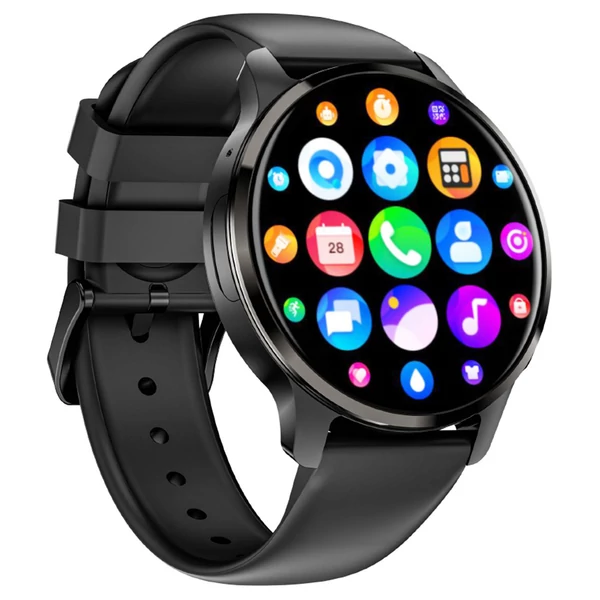 LOKMAT APPLLP 2 okosóra, 1,508" AMOLED kijelző, 4G SIM, Android 8.1, NFC, 24/7 egészségfigyelés, több sportmód