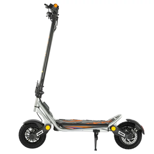 KuKirin A1 összecsukható elektromos roller, 800W motor, 48V 13Ah akkumulátor, 10” vákuumos gumi, 45 km/h, 45 km hatótáv, első-hátsó tárcsafék és rugózás