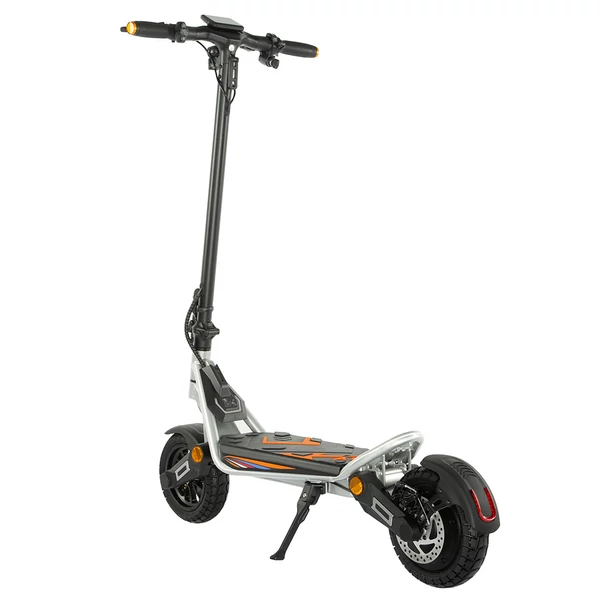 KuKirin A1 összecsukható elektromos roller, 800W motor, 48V 13Ah akkumulátor, 10” vákuumos gumi, 45 km/h, 45 km hatótáv, első-hátsó tárcsafék és rugózás