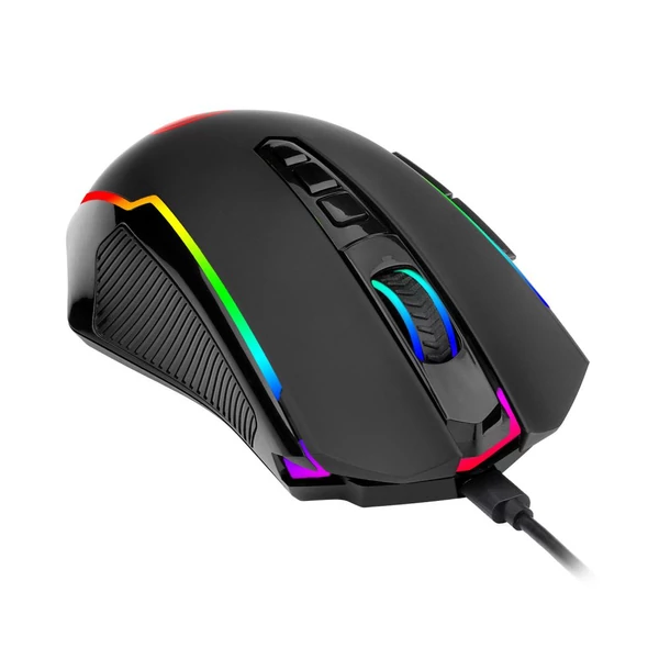 Redragon M910-KS RANGER LITE RGB vezeték nélküli/vezetékes gamer egér, 8000 DPI, gyors tűzgombbal