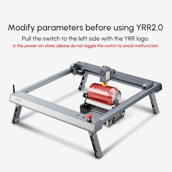 ORTUR FFT1.0 Összecsukható Lábak ORTUR Laser Master 3 Lézergravírozóhoz, 4 db-os készlet