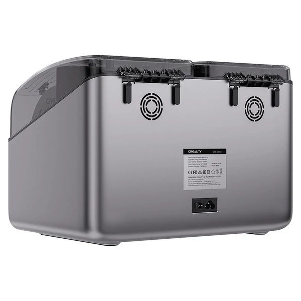 Creality SpacePi X4 filament szárító doboz, 4 tekercses tároló, dupla fűtőkamra, max 85°C, PLA/TPU/PETG/ABS/Nylon kompatibilis