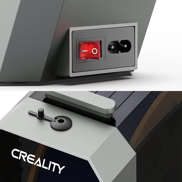 Creality Space Pi szálas szárító doboz 3D nyomtatóhoz, 360° PTC fűtés, 48 órás időzítő, LCD érintőkijelző