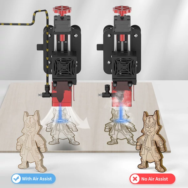 TWO TREES TS2-10W/TS2-20W/TTS-25/TTS-55/TTS-10 Légtámogatás Készlet – Precíz 3D nyomtató kiegészítő