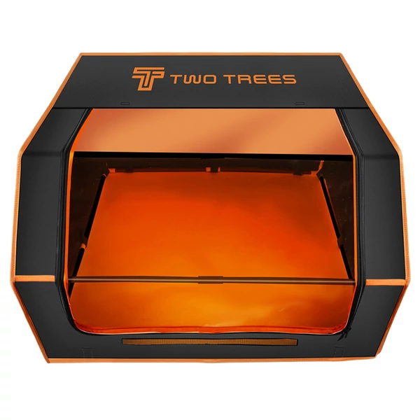 TWO TREES lézervágó burkolat, 780x720x460 mm – védelem és hatékonyság