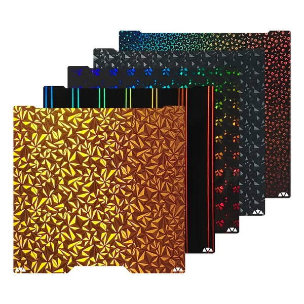 FYSETC 355x346mm nyomtató felépítőlap Bambu Lab H2D-hez - Gyémánt+karbonszál