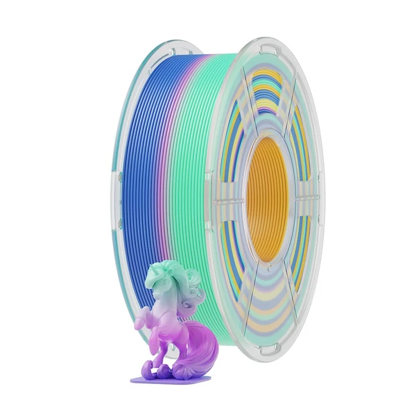 Anycubic Kobra 3 V2 Combo 3D nyomtató + 4kg szivárvány PLA filament – Precíz, színes nyomtatás, profi minőség