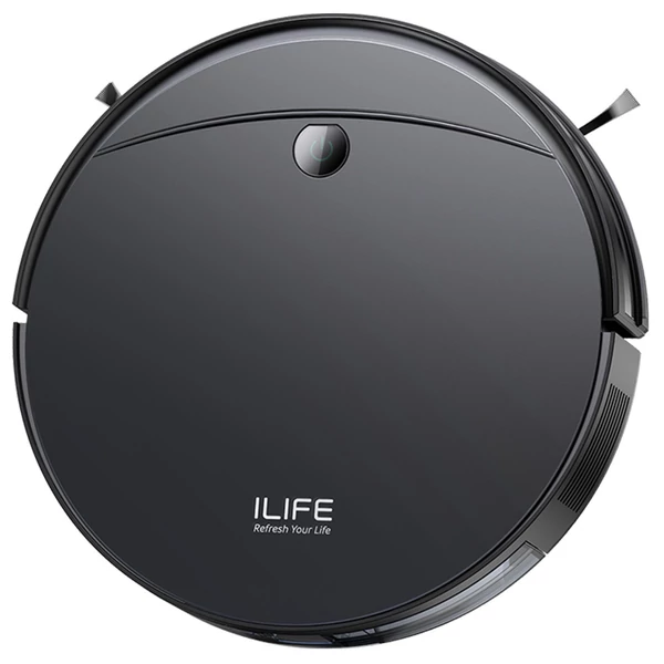 ILIFE V10 robotporszívó, 5000Pa szívóerő, 120 perc üzemidő, giroszkópos navigáció, önálló töltés, WiFi, applikáció, Alexa vezérlés