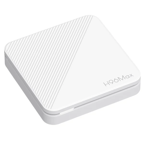 H96 Max H313 Android 14 TV Box, 2GB RAM 16GB ROM, 4K UHD, WiFi 6, Chromecast, Google Play, HDMI, USB, Ethernet, TF kártya támogatás