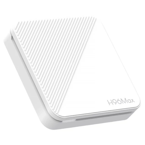 H96 Max H313 Android 14 TV Box, 2GB RAM 16GB ROM, 4K UHD, WiFi 6, Chromecast, Google Play, HDMI, USB, Ethernet, TF kártya támogatás