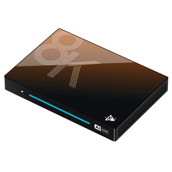 H96 Max M9S Android 14 TV Box – 8GB RAM, 128GB ROM, 8 magos RK3576, 8K AV1, WiFi 6, Bluetooth 5.4, HDMI2.1, USB3.0, gigabites LAN, SPDIF, audio
