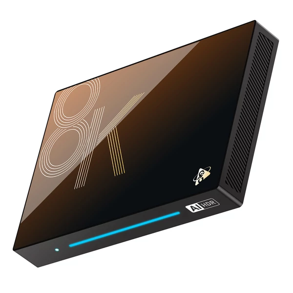 H96 Max M9S Android 14 TV Box – 8GB RAM, 128GB ROM, 8 magos RK3576, 8K AV1, WiFi 6, Bluetooth 5.4, HDMI2.1, USB3.0, gigabites LAN, SPDIF, audio
