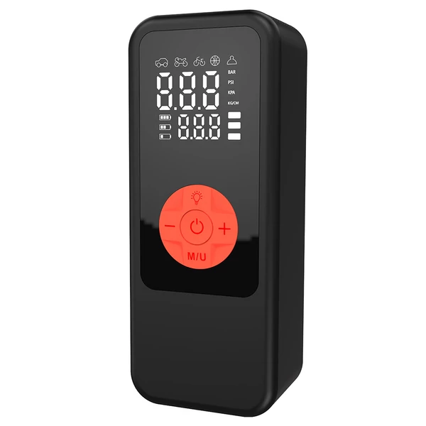 Q13 hordozható elektromos légpumpa autókhoz, motorokhoz, kerékpárokhoz és labdákhoz – gyors, praktikus felfúvás bárhol