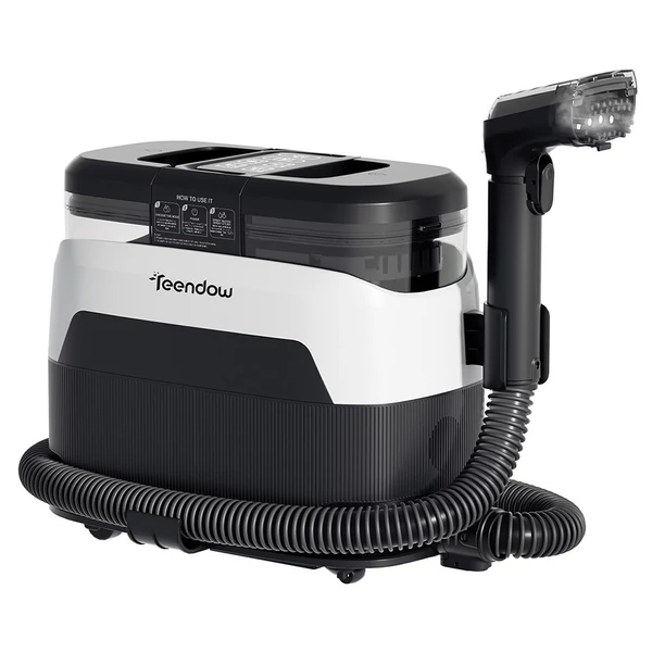 Teendow C6 Max 3az1-ben kárpittisztító és szőnyegtisztító, 1650W gőzerő, 12000Pa szívóerő, dupla tartály, állatbarát