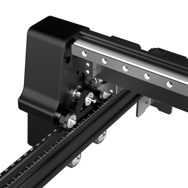 Mecpow X5 22W lézergravírozó és vágó, automata légsegéd, 0,08x0,1 mm lézerpont, 28000 mm/perc sebesség, biztonsági zár, vészleállítás, lángérzékelés