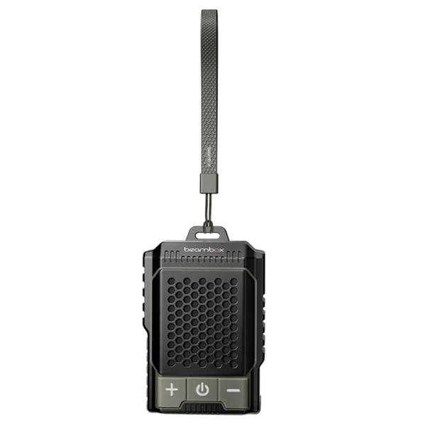 Beambox Clip Wave kültéri hordozható klipszes hangszóró, ANC zajszűrés, IPX5 vízálló, Bluetooth 5.3, akár 12 órás lejátszás - Zöld