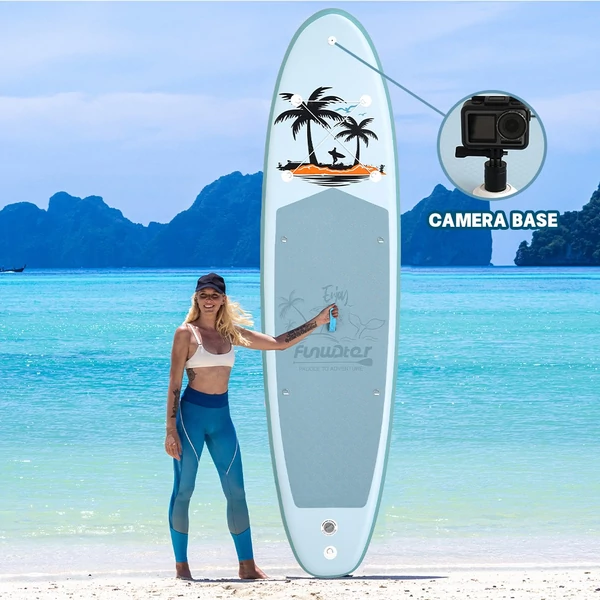 FunWater SUPFW37A stand up paddle board 335x84x15 cm – könnyű, stabil vízi evezős deszka 165 kg teherbírással, ideális paddle boardozáshoz