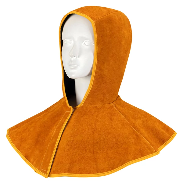 Mecpow 45 cm bőr hegesztő kapucni + 40 cm hőálló hegesztőkesztyűk