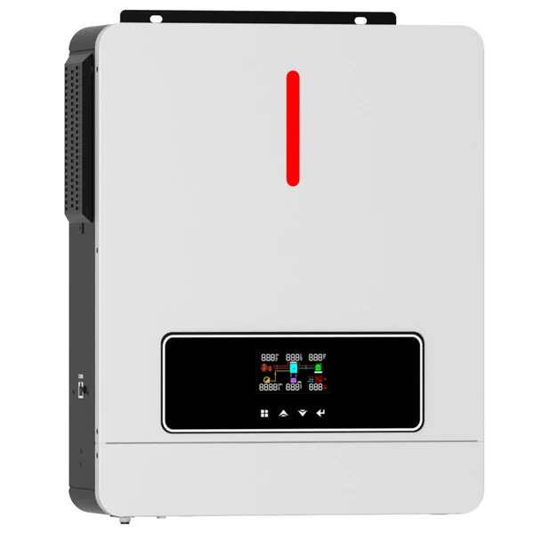 DAXTROMN 6200W hibrid napelemes inverter, 48V DC 120A MPPT töltő, 500V DC, hálózatra és szigetüzemre, WiFi