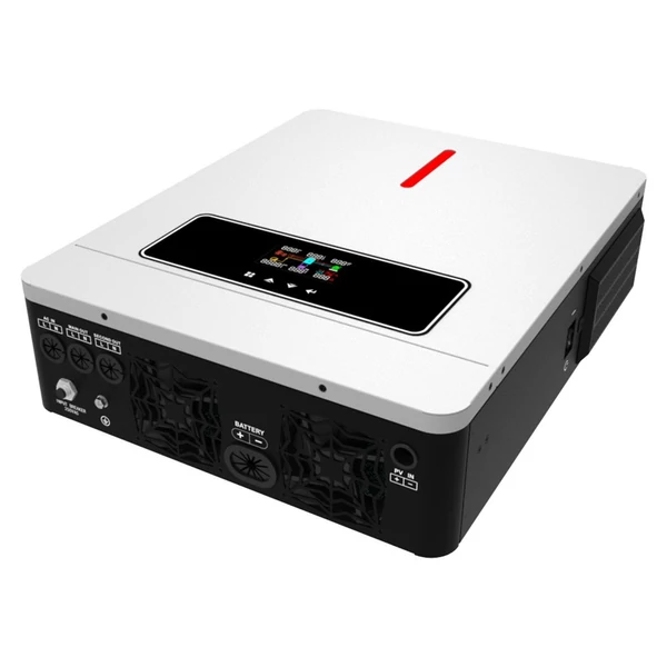 DAXTROMN 6200W hibrid napelemes inverter, 48V DC 120A MPPT töltő, 500V DC, hálózatra és szigetüzemre, WiFi