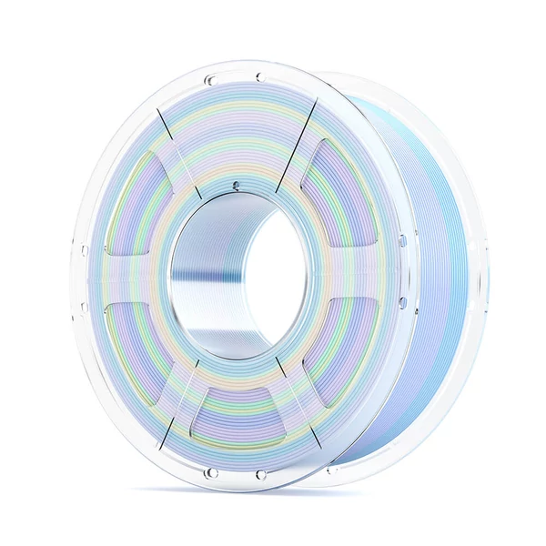 Mecpow nagy sebességű matt szivárvány PLA 3D nyomtató filament, 1kg – torta máz szín