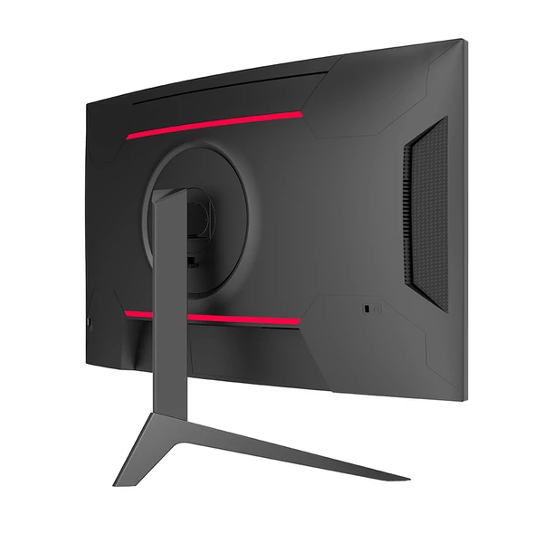 KTC H27S17 27" 1500R ívelt QHD gamer monitor (2560x1440, 180Hz, 1ms, 120% sRGB, FreeSync/G-Sync, 2xHDMI, 2xDP, VESA, audio kimenet)