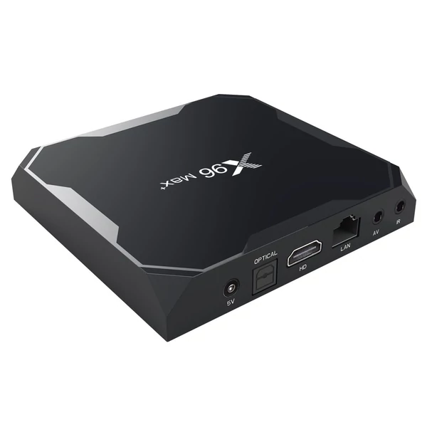 X96 MAX Plus TV Box 4GB/32GB, Amlogic S905x3, Android 9, 8K lejátszás, WiFi, BT, 1000Mbps LAN, USB3.0, YouTube, Netflix