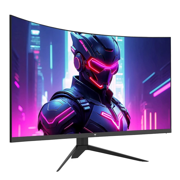 KTC H32S17F 32" ívelt gamer monitor, FHD 1920x1080 HVA panel, 240Hz, HDR10, 3ms, 125% sRGB, Adaptive Sync, VESA, alacsony kékfény
