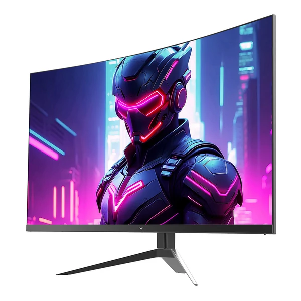 KTC H32S17F 32" ívelt gamer monitor, FHD 1920x1080 HVA panel, 240Hz, HDR10, 3ms, 125% sRGB, Adaptive Sync, VESA, alacsony kékfény