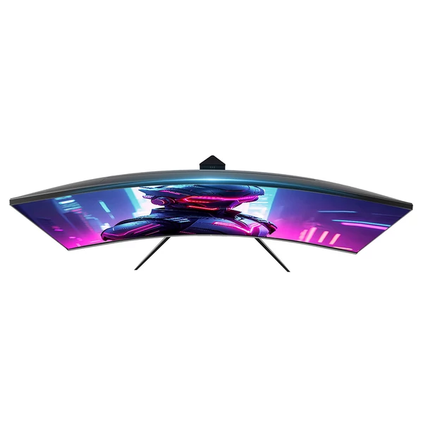 KTC H32S17F 32" ívelt gamer monitor, FHD 1920x1080 HVA panel, 240Hz, HDR10, 3ms, 125% sRGB, Adaptive Sync, VESA, alacsony kékfény