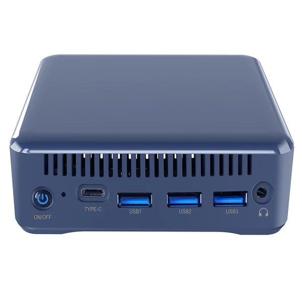 RUPA HSI-100 Mini PC Intel N100, 16GB RAM, 512GB SSD, 3×HDMI 4K, WiFi 6, BT 5.2, USB 3.0, Type-C, LAN – kompakt erőgép többképernyős munkához