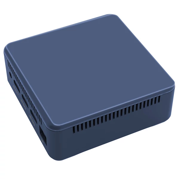 RUPA HSI-100 Mini PC Intel N100, 16GB RAM, 512GB SSD, 3×HDMI 4K, WiFi 6, BT 5.2, USB 3.0, Type-C, LAN – kompakt erőgép többképernyős munkához