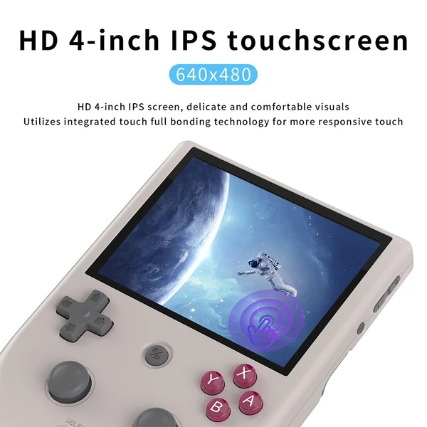 ANBERNIC RG405V játékkonzol, 4GB RAM, 128GB tárhely, Android 12, 5G WiFi, Bluetooth, Moonlight - Szürke