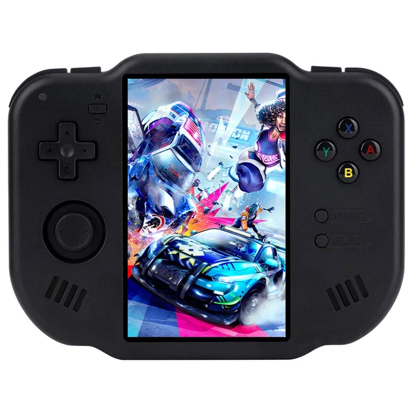 MagicX Zero 40 függőleges retro kézi konzol – 4" érintőkijelző, Android Nintendo DS & arcade játékokhoz, 2GB RAM, 7 órás üzemidő - Fekete, játék nélkül